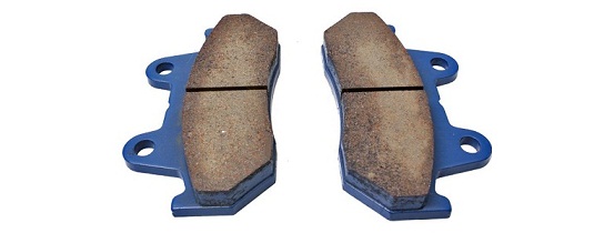 Оригинальные задние тормозные колодки для мотоцикла HONDA 06435MC7405 (06435-MC7-405) Оригинальные задние тормозные колодки для мотоцикла HONDA 06435MC7405 (06435-MC7-405)