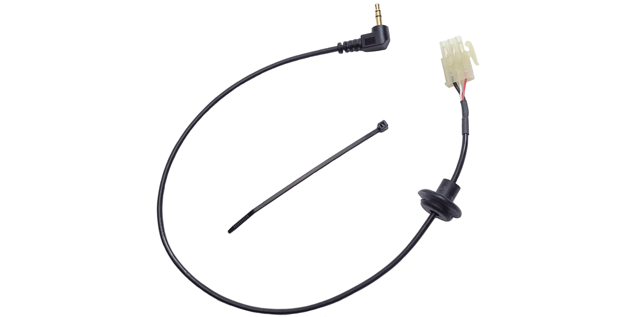 Оригинальный кабель AUX 3,5мм для Honda GL1800 Gold Wing (2018 - н.в.) Оригинальный кабель AUX 3,5мм для Honda GL1800 Gold Wing (2018 - н.в.)