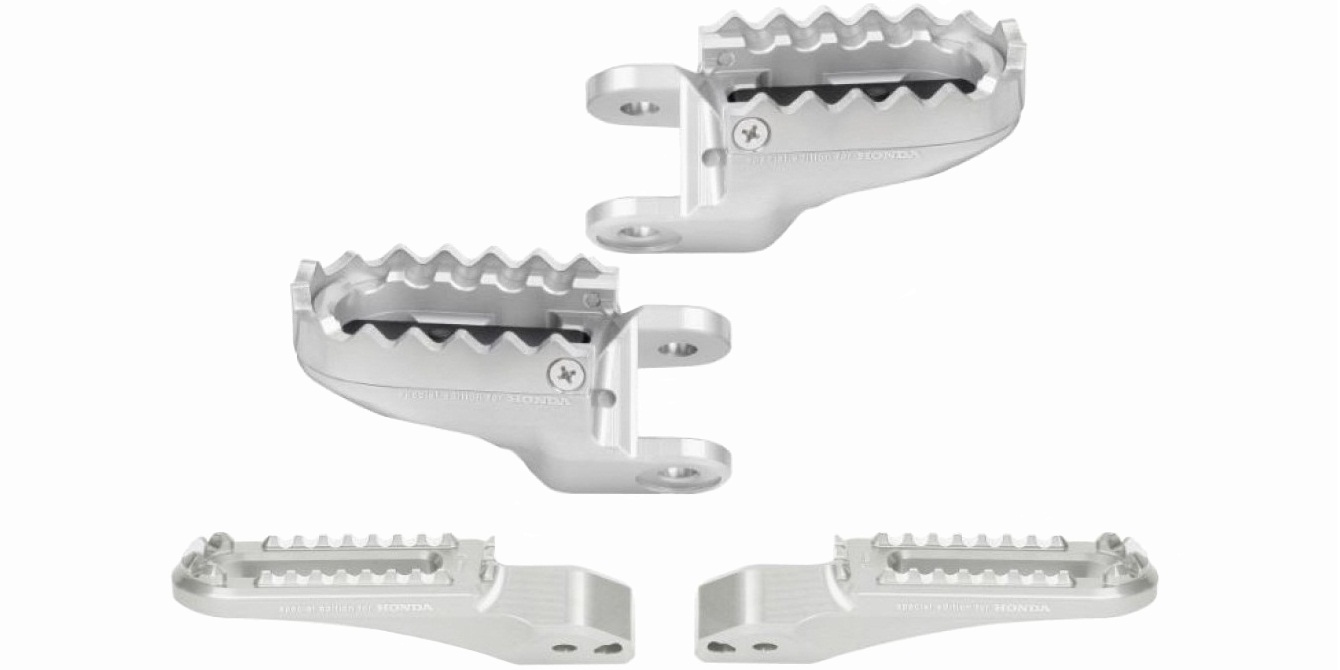 Оригинальный комплект подножек Rizoma для мотоцикла Honda CRF1000L Africa Twin 08ESYMJPR805 (08ESY-MJP-R805) Оригинальный комплект подножек Rizoma для мотоцикла Honda CRF1000L Africa Twin 08ESYMJPR805 (08ESY-MJP-R805)