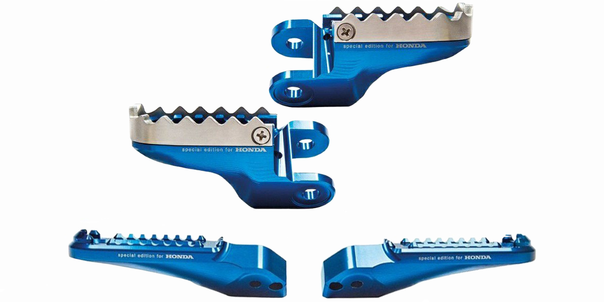 Оригинальный комплект подножек Rizoma для мотоцикла Honda CRF1000L Africa Twin 08ESYMJPR838 (08ESY-MJP-R838) Оригинальный комплект подножек Rizoma для мотоцикла Honda CRF1000L Africa Twin 08ESYMJPR838 (08ESY-MJP-R838)