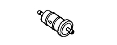 Оригинальный топливный фильтр Honda 16900MB6631 (16900-MB6-631) Оригинальный топливный фильтр Honda 16900MB6631 (16900-MB6-631)