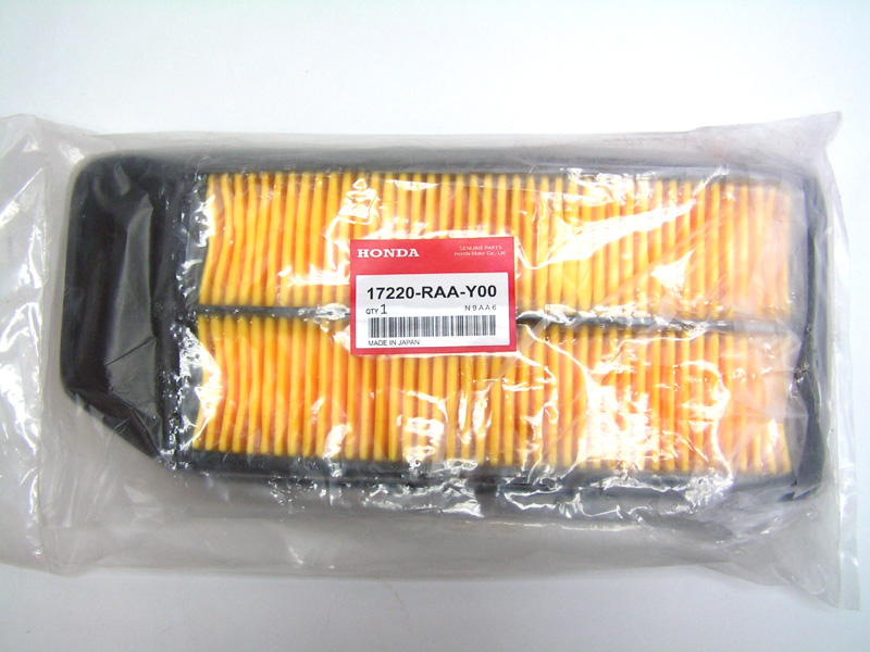 Оригинальный воздушный фильтр honda accord 7 17220RAAY00 (17220-RAA-Y00)