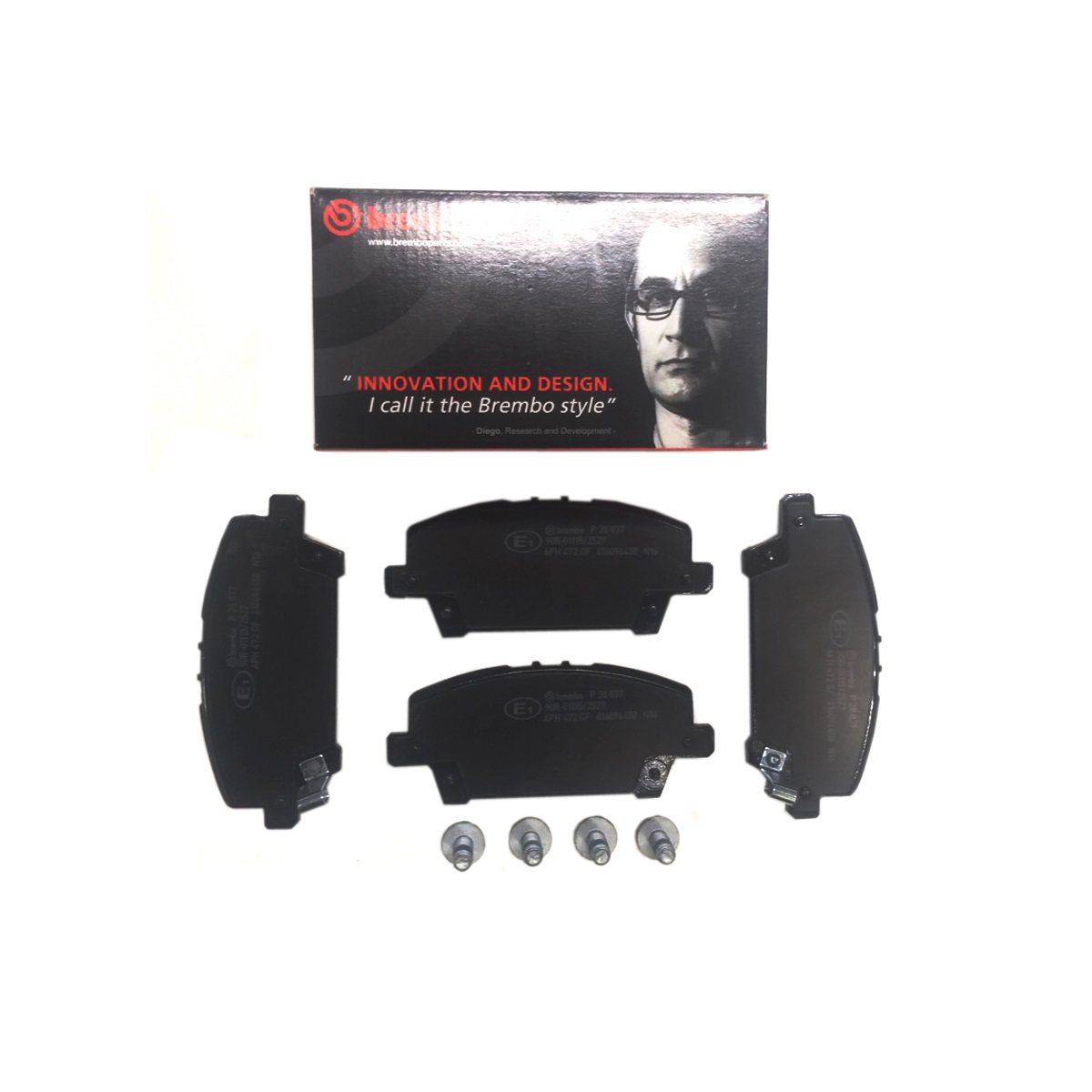 Передние тормозные колодки Brembo для Honda Civic 5D VIII Передние тормозные колодки Brembo для Honda Civic 5D VIII