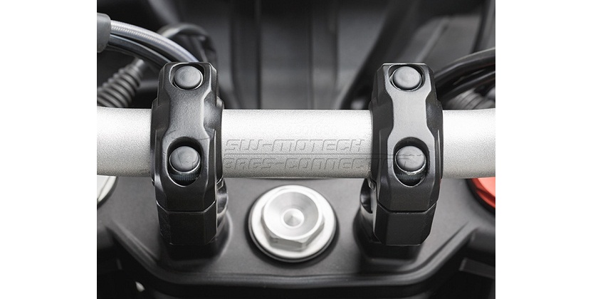 Проставки руля SW-Motech для мотоцикла Honda (∅ 28 мм, высота 30 мм, чёрные) Проставки руля SW-Motech для мотоцикла Honda (∅ 28 мм, высота 30 мм, чёрные)