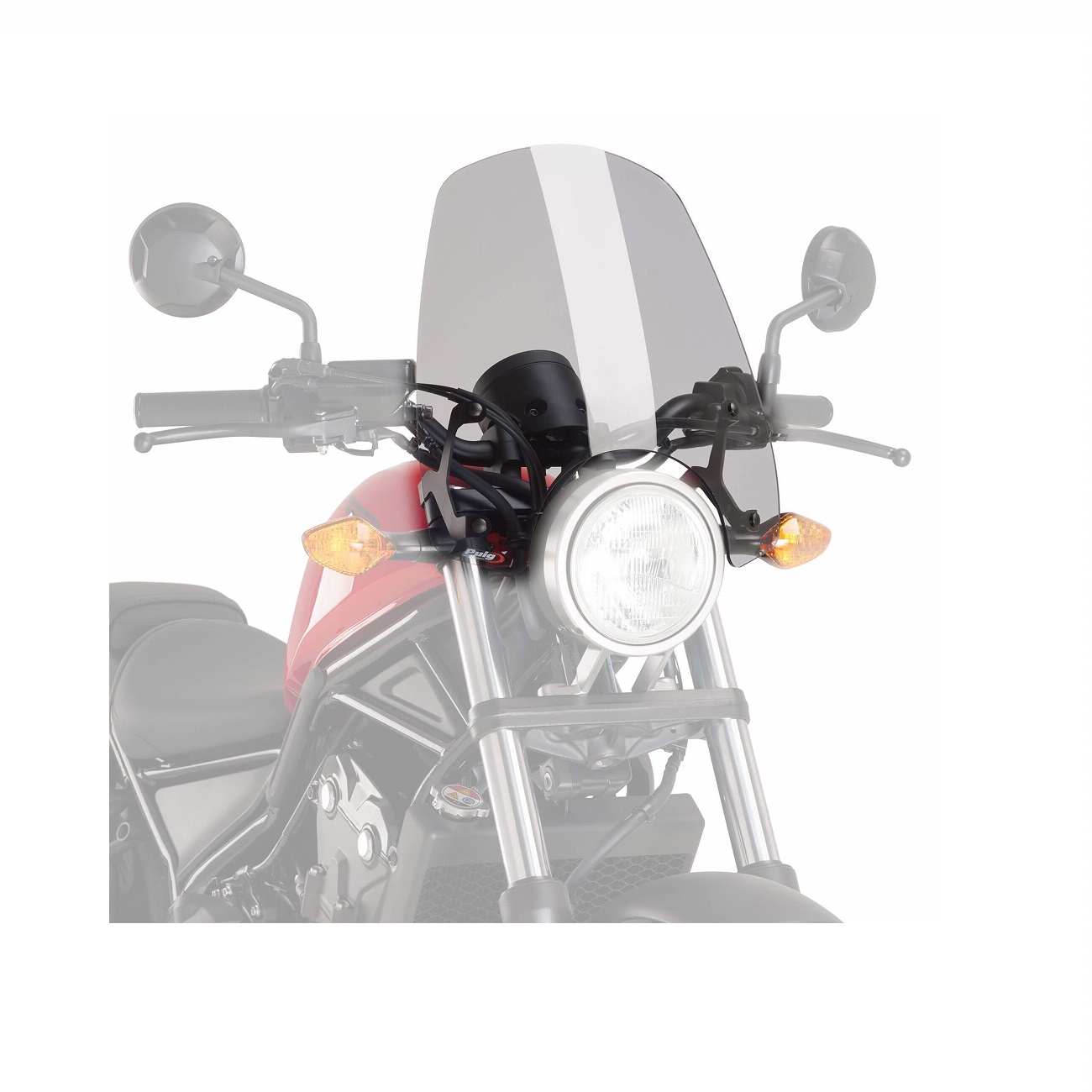 Ветровое стекло Puig Touring для Honda CMX500 Rebel 2017- Ветровое стекло Puig Touring для Honda CMX500 Rebel 2017-