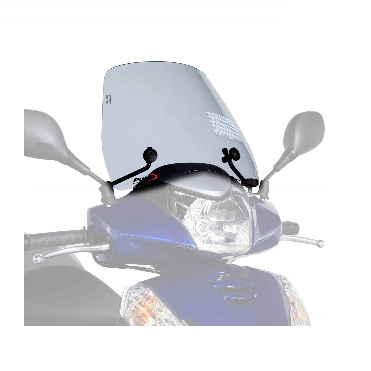 Дымчатое ветровое стекло Puig Trafic для Honda SH300i 2011-2014 Дымчатое ветровое стекло Puig Trafic для Honda SH300i 2011-2014