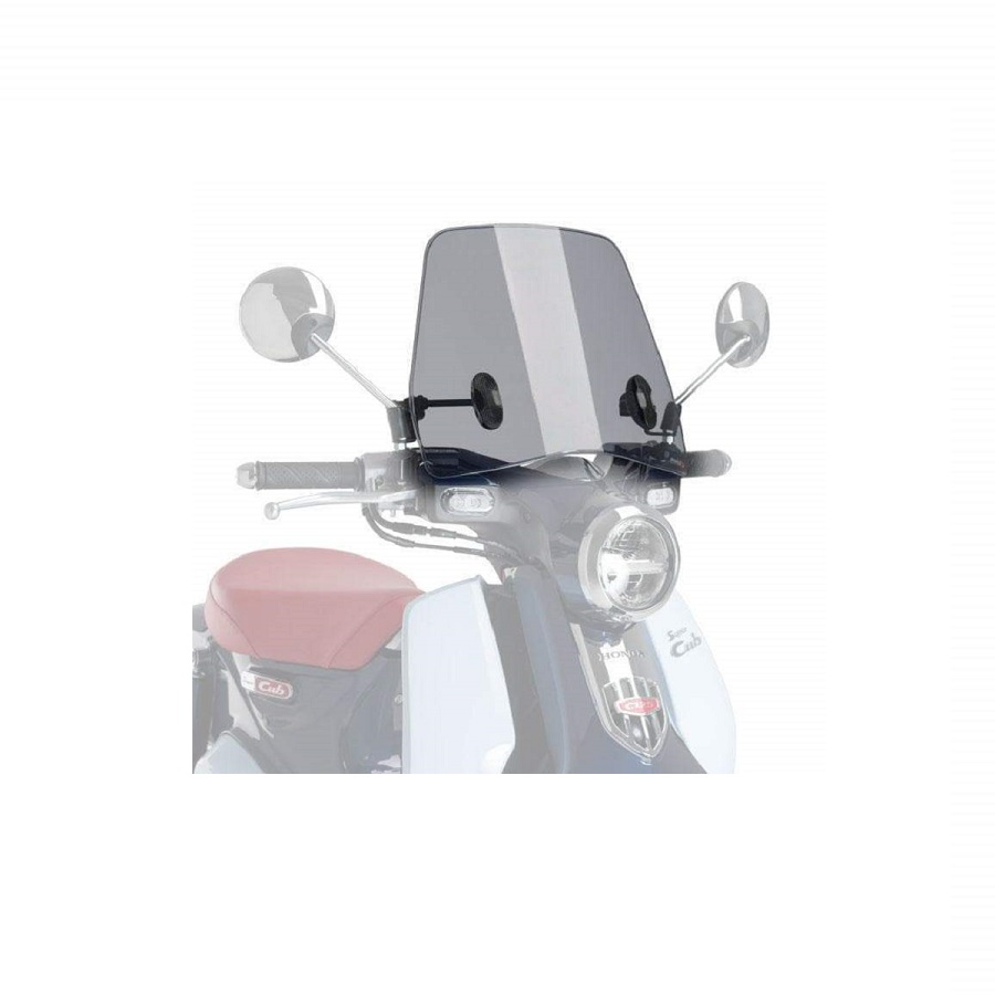 Ветровое стекло Puig Trafic для Honda Super Cub C125 2018- Ветровое стекло Puig Trafic для Honda Super Cub C125 2018-