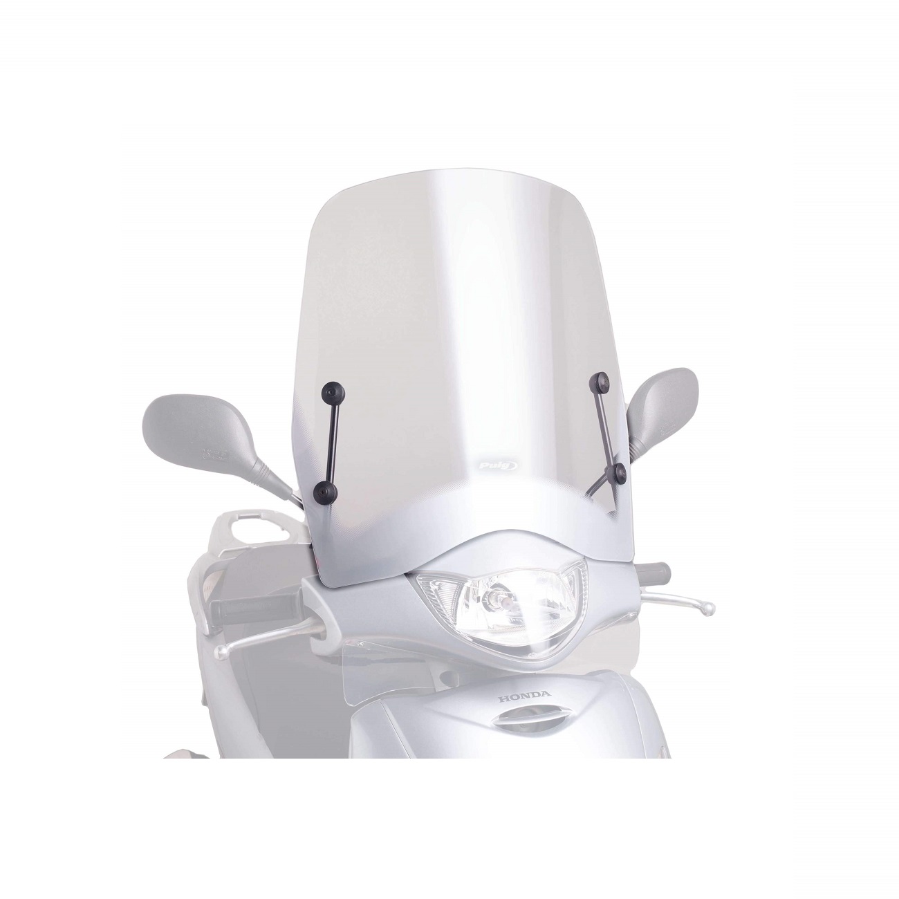 Прозрачное ветровое стекло Puig для Honda SH 125i / SH 150i 2002-2006 Прозрачное ветровое стекло Puig для Honda SH 125i / SH 150i 2002-2006