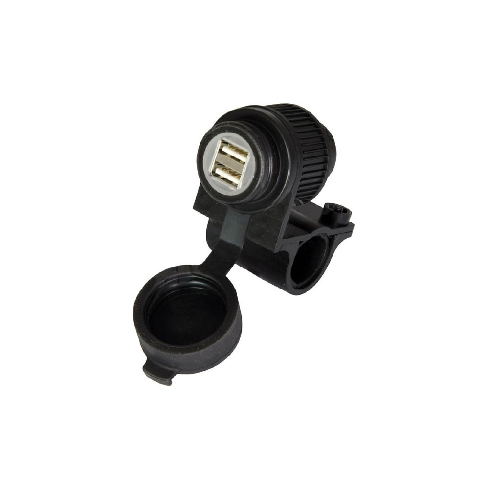 Розетка питания VICMA с 2-мя USB выходами Розетка питания VICMA с 2-мя USB выходами