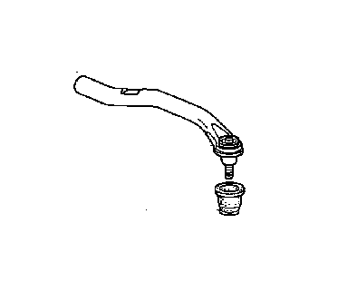 Рулевой наконечник левый MDX 1 53560S3VA02