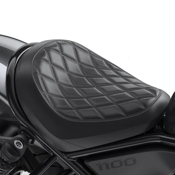 Водительское сиденье рифлёное для Honda CMX1100 Rebel (2021 - н.в.) Водительское сиденье рифлёное для Honda CMX1100 Rebel (2021 - н.в.)