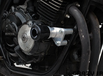 Слайдеры Crazy Iron для мотоцикла Honda CB400SF Слайдеры Crazy Iron для мотоцикла Honda CB400SF