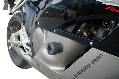 Слайдеры Crazy Iron для мотоцикла Honda CBR1000RR '04-'05  Слайдеры Crazy Iron для мотоцикла Honda CBR1000RR '04-'05
