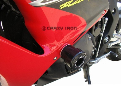 Слайдеры Crazy Iron для мотоцикла Honda CBR1000RR Fireblade '06-'07 Слайдеры Crazy Iron для мотоцикла Honda CBR1000RR Fireblade '06-'07