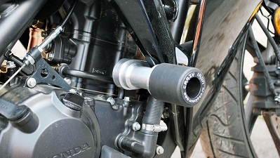 Слайдеры Crazy Iron для мотоцикла Honda CBR250R '10-'14 Слайдеры Crazy Iron для мотоцикла Honda CBR250R '10-'14