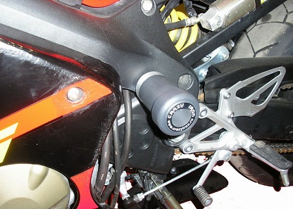 Слайдеры Crazy Iron для мотоцикла Honda CBR600F4/F4i/F4i Sport '99-'06 в ось маятника