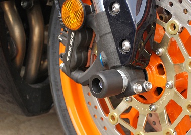 Слайдеры Crazy Iron для мотоцикла Honda CBR600RR/RA '07-'16 передние осевые Слайдеры Crazy Iron для мотоцикла Honda CBR600RR/RA '07-'16 передние осевые