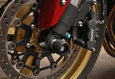Слайдеры Crazy Iron для мотоцикла Honda CBR929/954/1000RR передние осевые Слайдеры Crazy Iron для мотоцикла Honda CBR929/954/1000RR передние осевые