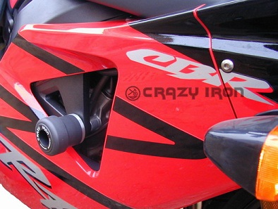 Слайдеры Crazy Iron для мотоцикла Honda CBR929/954RR Слайдеры Crazy Iron для мотоцикла Honda CBR929/954RR