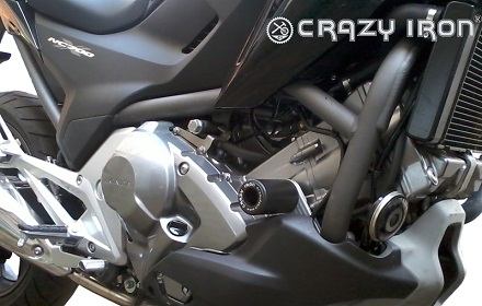 Слайдеры Crazy Iron для мотоцикла Honda NC700/750X/XD/S/SD (МКПП и АКПП) Слайдеры Crazy Iron для мотоцикла Honda NC700/750X/XD/S/SD (МКПП и АКПП)