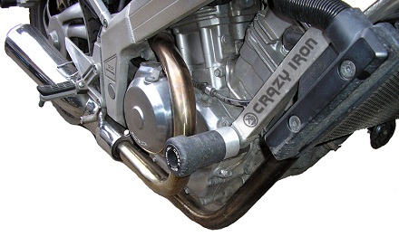Слайдеры Crazy Iron для мотоцикла Honda NT400/600/650 Bros Слайдеры Crazy Iron для мотоцикла Honda NT400/600/650 Bros