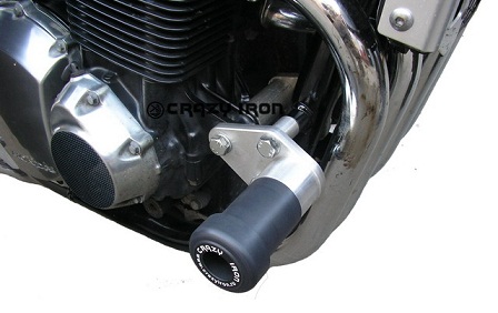 Слайдеры Crazy Iron для мотоцикла Honda X4 Слайдеры Crazy Iron для мотоцикла Honda X4