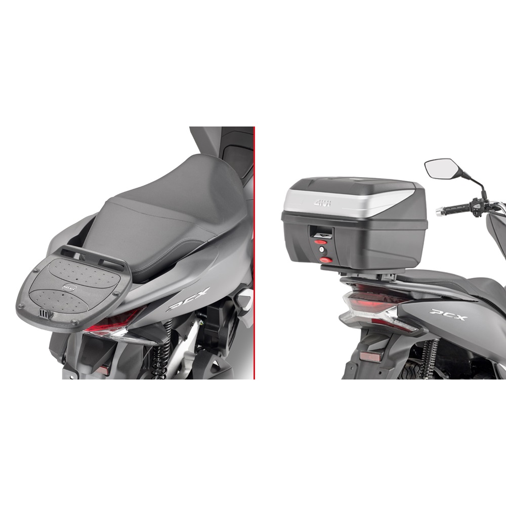 Крепление центрального кофра Kappa Givi для Honda PCX125, PCX150, PCX160 Крепление центрального кофра Kappa Givi для Honda PCX125, PCX150, PCX160