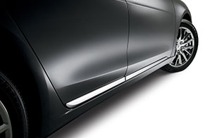 Молдинги дверей нижние комплект хром Acura TLX  Молдинги дверей нижние комплект хром Acura TLX