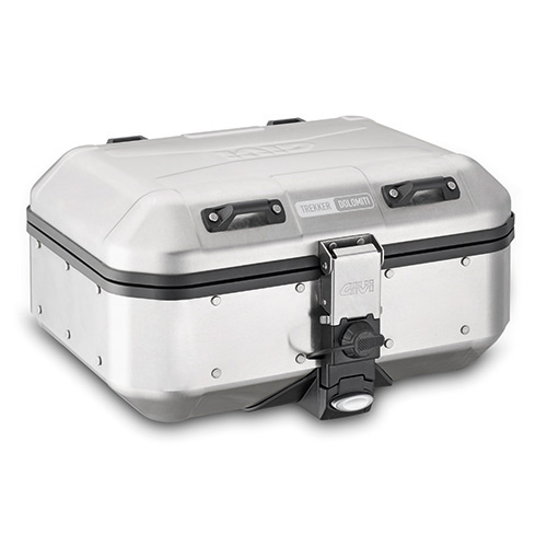 Центральный алюминиевый кофр GIVI Trekker Dolomiti 30л.  Центральный алюминиевый кофр GIVI Trekker Dolomiti 30л.
