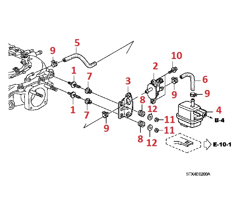Трубки впускного коллектора и комплектующие для Acura MDX 2 Трубки впускного коллектора и комплектующие для Acura MDX 2