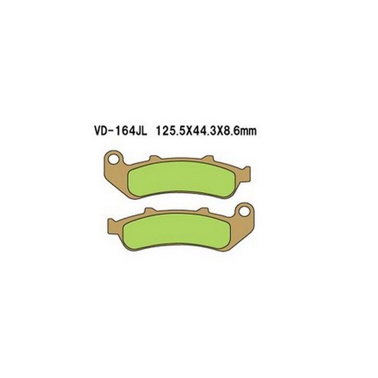 Тормозные колодки VESRAH VD 164JL для мотоциклов Honda Тормозные колодки VESRAH VD 164JL для мотоциклов Honda