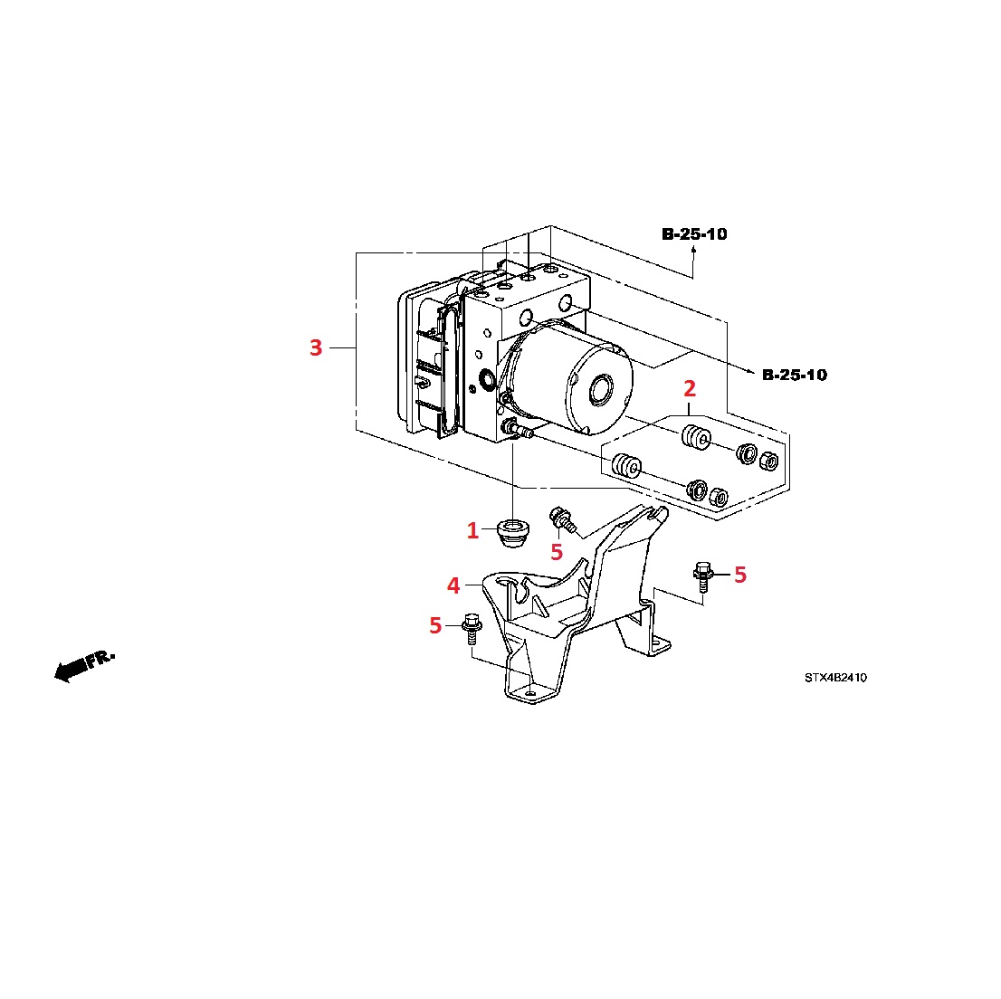 VSA Модулятор для Acura MDX 2 VSA Модулятор для Acura MDX 2