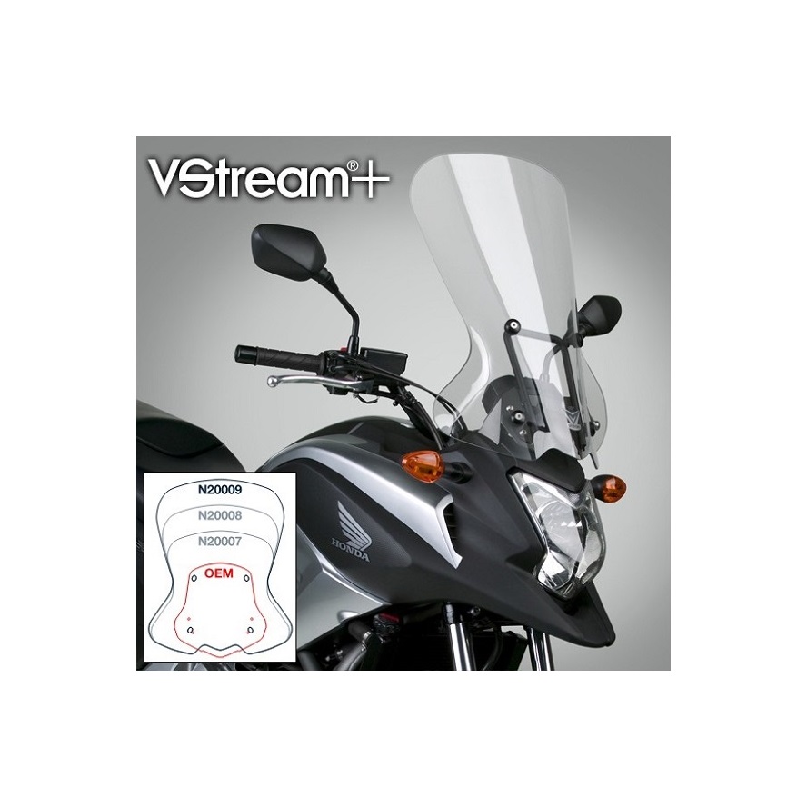 Ветровое стекло National Cycle для мотоцикла Honda NC700X NC750X 2012-2015 Ветровое стекло National Cycle для мотоцикла Honda NC700X NC750X 2012-2015