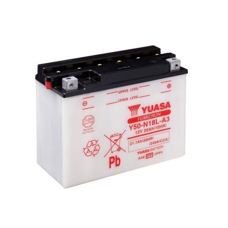Аккумуляторная батарея Yuasa Y50-N18L-A3 Аккумуляторная батарея Yuasa Y50-N18L-A3