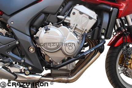 Защитные дуги Crazy Iron для мотоцикла Honda CBF600SA/N '08-'13 (3 точки опоры) Защитные дуги Crazy Iron для мотоцикла Honda CBF600SA/N '08-'13 (3 точки опоры)