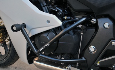 Защитные дуги + слайдеры Crazy Iron для мотоцикла Honda CBR600F с '11 года (3 точки опоры) Защитные дуги + слайдеры Crazy Iron для мотоцикла Honda CBR600F с '11 года (3 точки опоры)