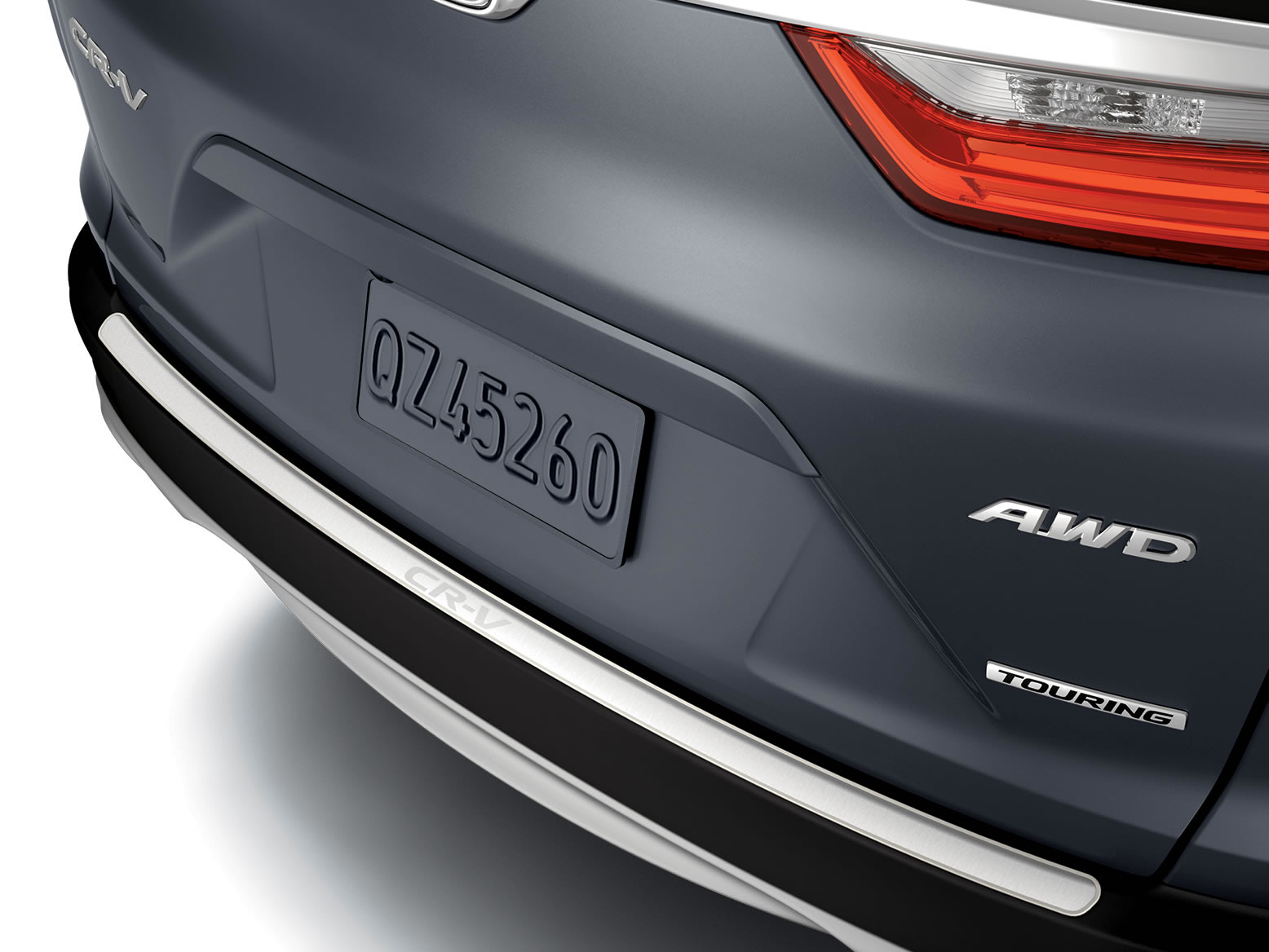 Защита заднего бампера на дверной проём Honda CR-V 5 Защита заднего бампера на дверной проём Honda CR-V 5