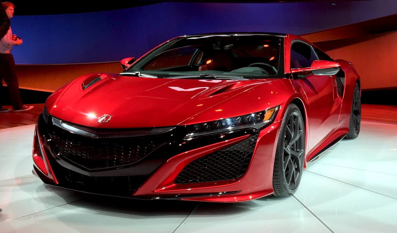 Недавно официально представили автомобиль нового поколения Acura NSX