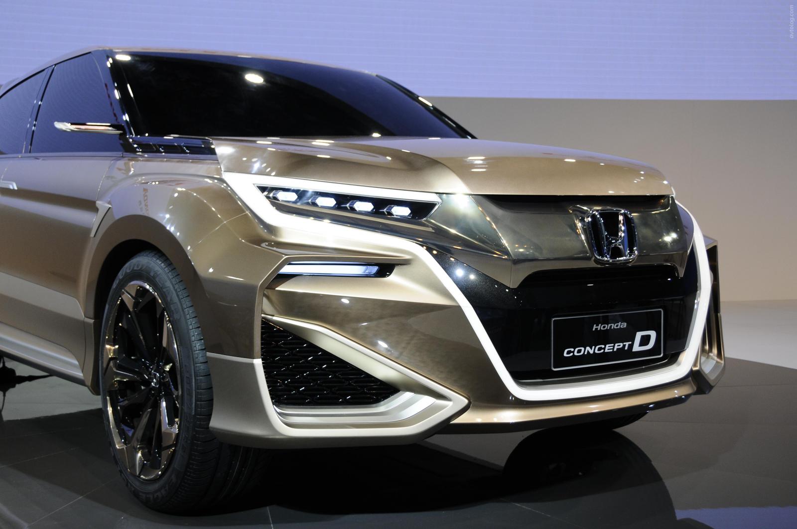 Honda удивила новой модельюь - Concept D