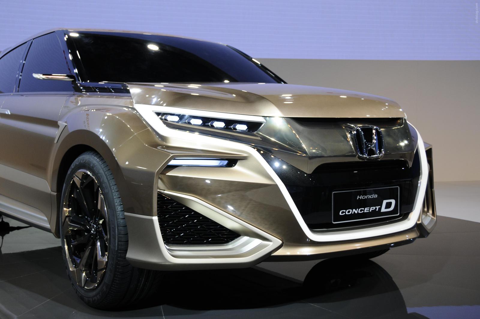 Honda удивила новой модельюь - Concept D Honda удивила новой модельюь - Concept D
