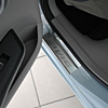 Накладки на пороги для Honda Civic IX 4D (2012+) из нержавеющей стали