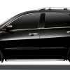 Молдинги на двери  Acura MDX 3  чёрные CRYSTAL BLACK PEARL (NH731P)