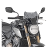 Дымчатое ветровое стекло Givi / Kappa для Honda CB650R 2019- / CB1000R 2019-