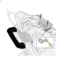 Дополнительный крепеж Givi / Kappa для установки крепления кофров на Honda VFR 800 F 2014-2018