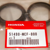 Оригинальный комплект сальник+пыльник для мотоцикла Honda 51490MCF000 (51490-MCF-000)