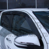 Дефлекторы боковых окон Toyota Hilux 2015- (4 шт, тёмные)