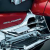 Хромированные  накладки на крышки аккумуляторного отсека (пара) для Honda GL1800 Gold Wing 7368