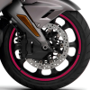 Оригинальная цветная лента красная на обод колеса диска для Honda GL1800