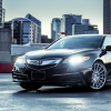 Накладки переднего бампера (все цвета) Acura TLX