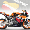 Чехол на сиденье LUIMOTO Repsol (Rider) для Honda CBR1000RR (8-11г.)